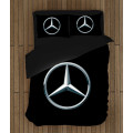 3D povlečení na postel - Mercedes Logo