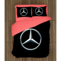 3D povlečení na postel - Mercedes Logo