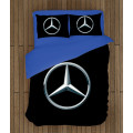 3D povlečení na postel - Mercedes Logo