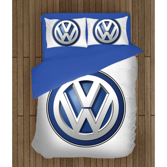 Povlečení s auty - Volkswagen Logo