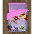 Fialové dětské povlečení - Muppet Babies