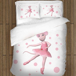 Povlečení pro holky - Angelina Ballerina