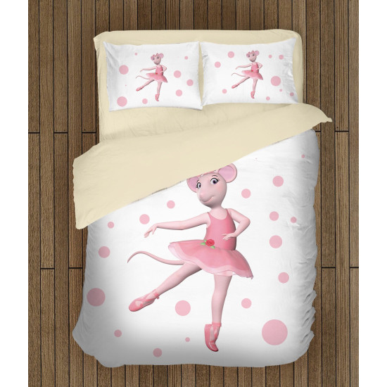 Povlečení pro holky - Angelina Ballerina