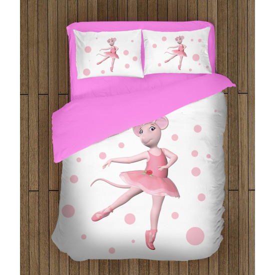 Povlečení pro holky - Angelina Ballerina
