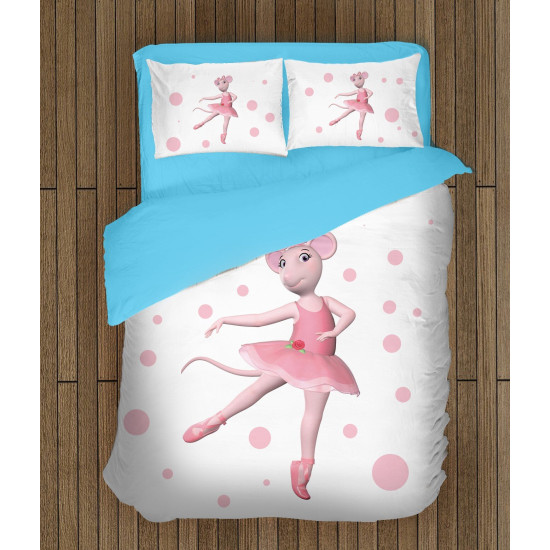 Povlečení pro holky - Angelina Ballerina