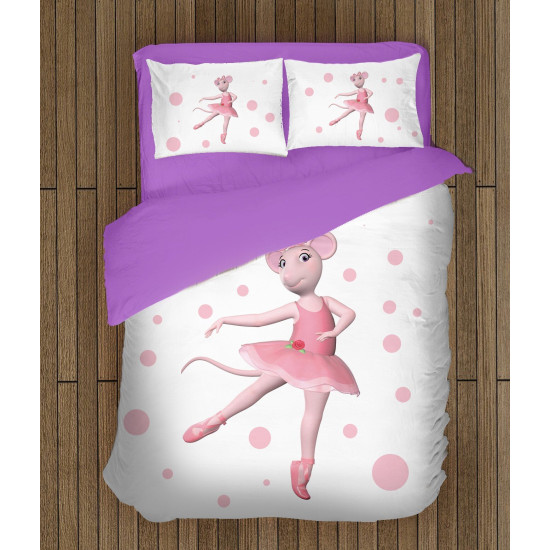 Povlečení pro holky - Angelina Ballerina