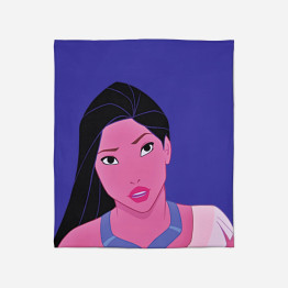 Hebká deka - Pocahontas