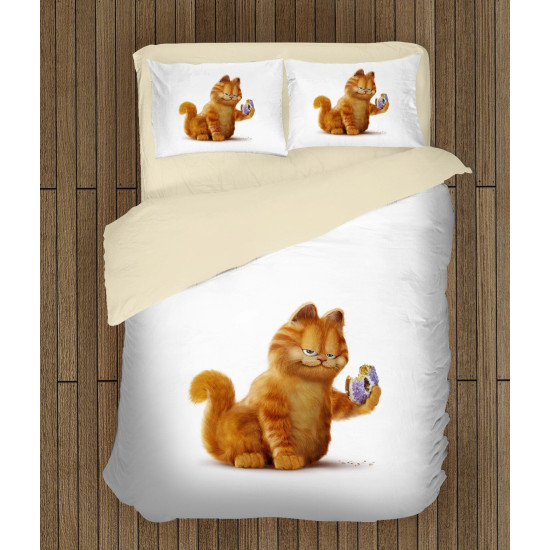 3D luxusní povlečení - Garfield
