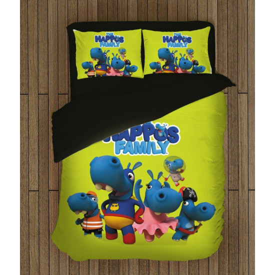 3D povlečení luxusní - The Happos Family