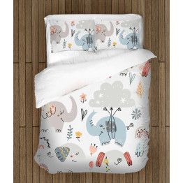Povlečení dětské motivy - Elephants