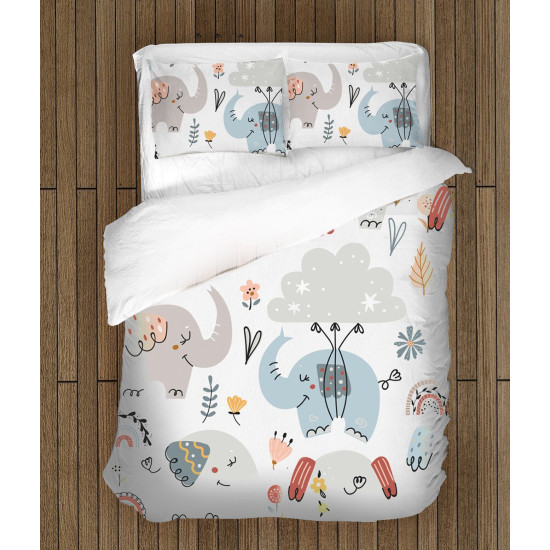 Povlečení dětské motivy - Elephants