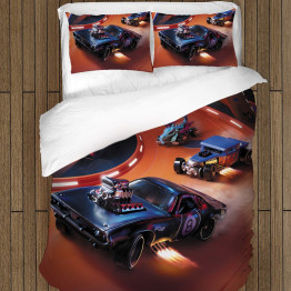 Povlečení na postel - Hot Wheels