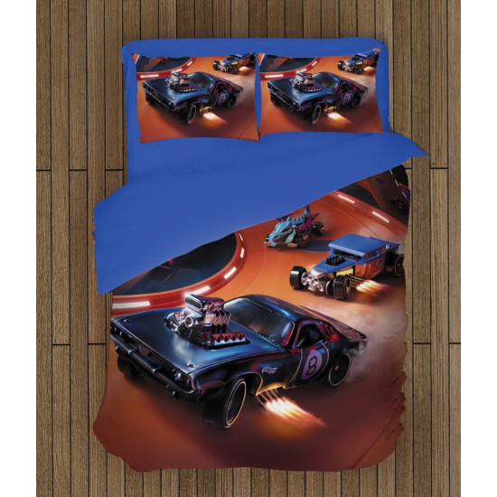 Povlečení na postel - Hot Wheels