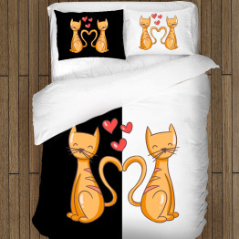 Povlečení s kočkami - Cats In Love