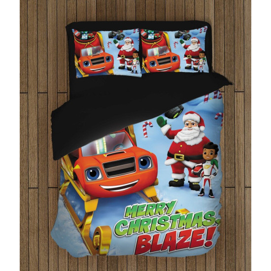 Dětské vánoční povlečení - Merry Christmas Blaze