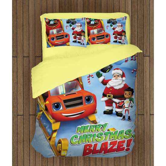 Dětské vánoční povlečení - Merry Christmas Blaze
