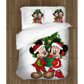 Vánoční povlečení dětské - Christmas Minnie and Mickey