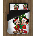 Vánoční povlečení dětské - Christmas Minnie and Mickey