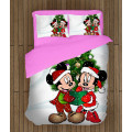 Vánoční povlečení dětské - Christmas Minnie and Mickey