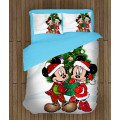 Vánoční povlečení dětské - Christmas Minnie and Mickey