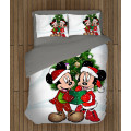 Vánoční povlečení dětské - Christmas Minnie and Mickey