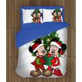 Vánoční povlečení dětské - Christmas Minnie and Mickey