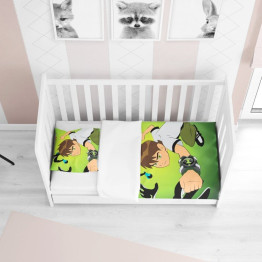 Dětské povlečení do postýlky - Ben 10