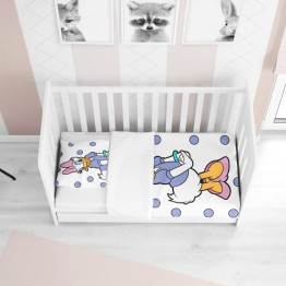 Povlečení do postýlky - Daisy Duck