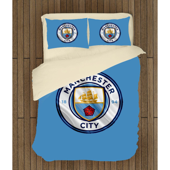 Povlečení fotbalové kluby - Manchester city logo