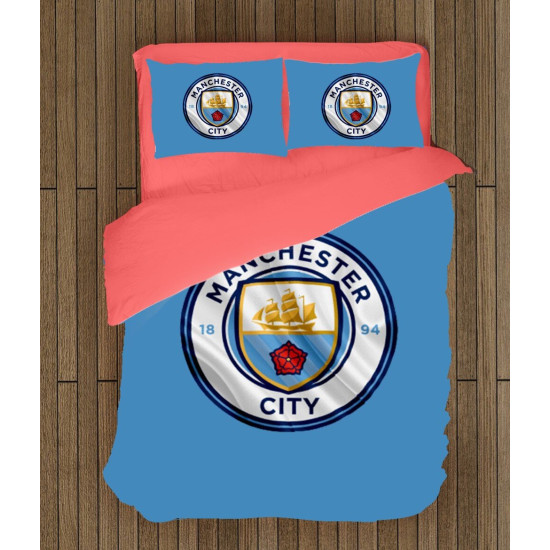 Povlečení fotbalové kluby - Manchester city logo