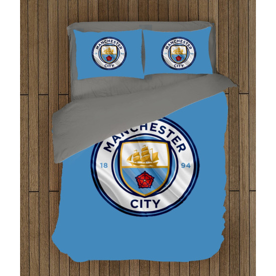 Povlečení fotbalové kluby - Manchester city logo