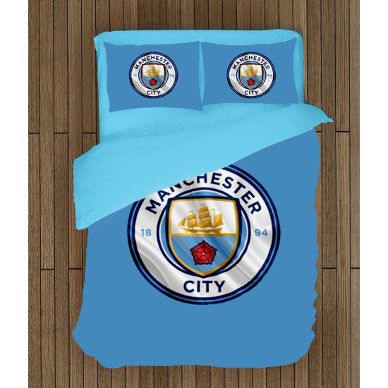 Povlečení fotbalové kluby - Manchester city logo