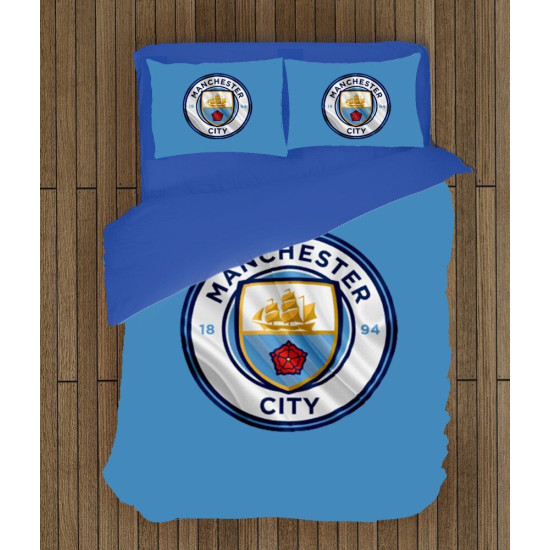 Povlečení fotbalové kluby - Manchester city logo