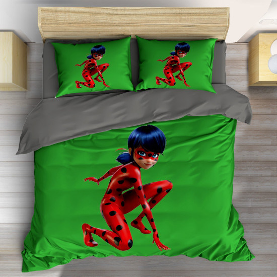 3D povlečení na postel - Ladybug Sitting