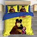 Povlečení Máša a Medvěd - Masha and Bear Hug