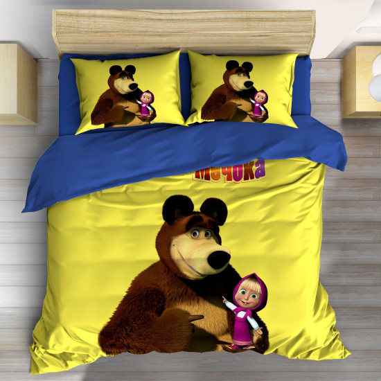 Povlečení Máša a Medvěd - Masha and Bear Hug