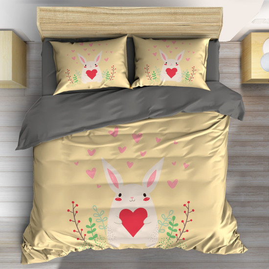 Povlečení králíček - Bunny in Love