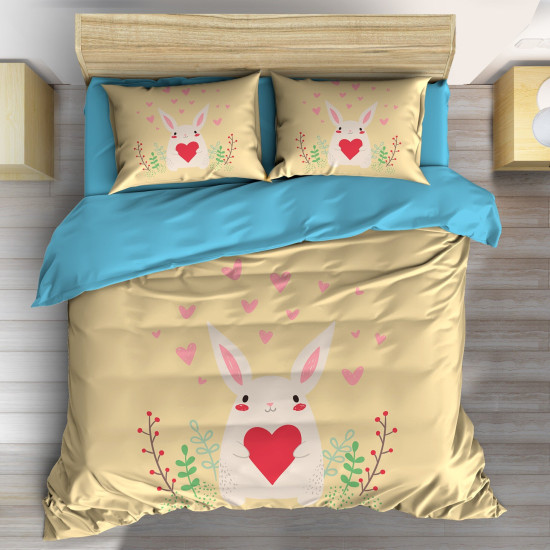 Povlečení králíček - Bunny in Love