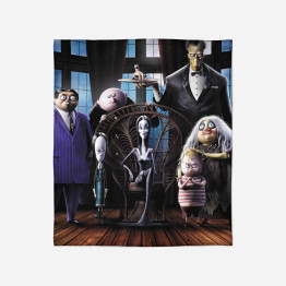 Hebká deka - Addams Family