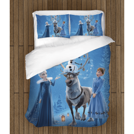 Povlečení s přikrývkou Ledové Kkrálovství - Frozen Princesses