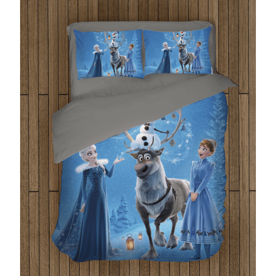 Povlečení s přikrývkou Ledové Kkrálovství - Frozen Princesses