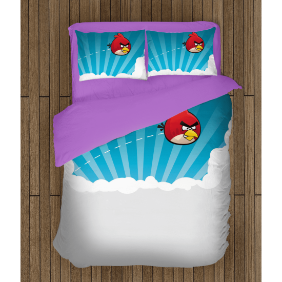 Povlečení s přikrývkou - Angry Birds