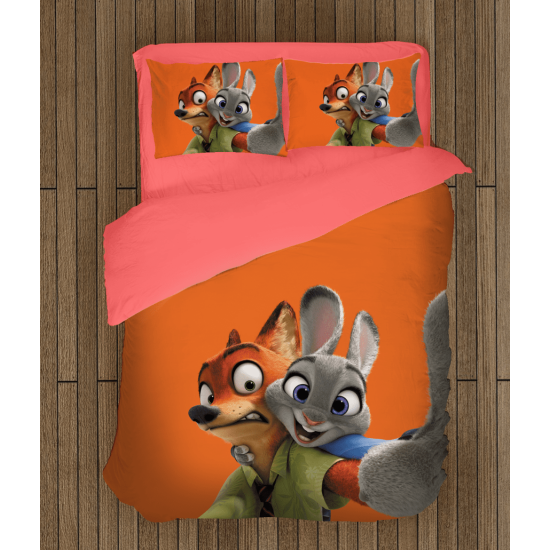 Dětské povlečení s přikrývkou - Zootropolis
