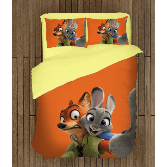 Dětské povlečení s přikrývkou - Zootropolis