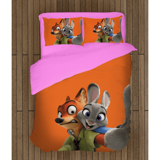 Dětské povlečení s přikrývkou - Zootropolis