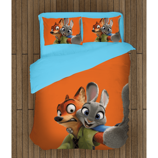 Dětské povlečení s přikrývkou - Zootropolis