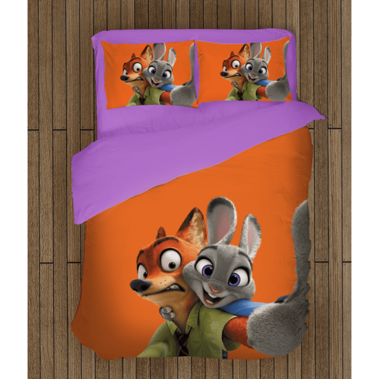 Dětské povlečení s přikrývkou - Zootropolis