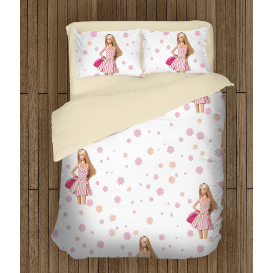 Povlečení s přikrývkou - Barbie