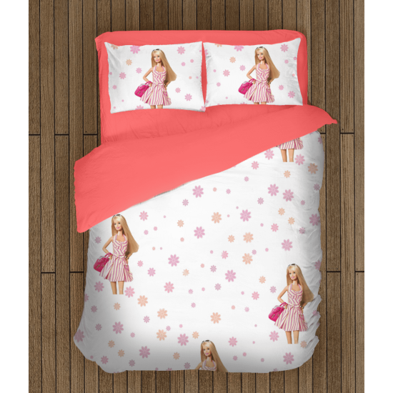Povlečení s přikrývkou - Barbie