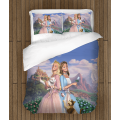 Povlečení s přikrývkou- Barbie Princesses